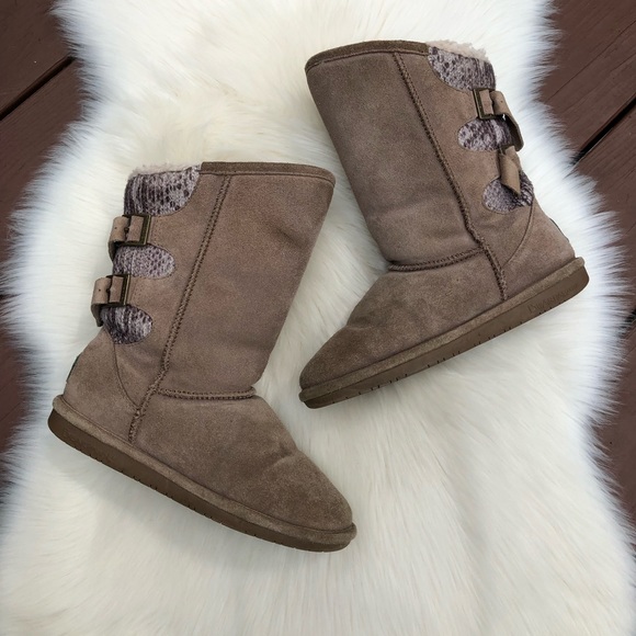 bearpaw boshie charcoal